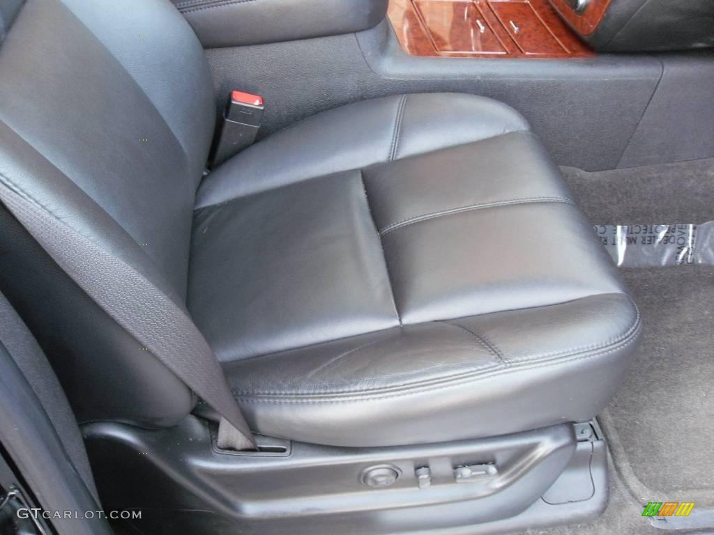2008 Suburban 1500 LTZ 4x4 - Black / Ebony photo #14