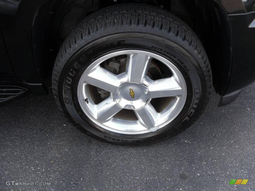 2008 Suburban 1500 LTZ 4x4 - Black / Ebony photo #17