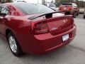 2007 Inferno Red Crystal Pearl Dodge Charger   photo #7