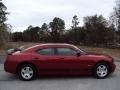 2007 Inferno Red Crystal Pearl Dodge Charger   photo #9