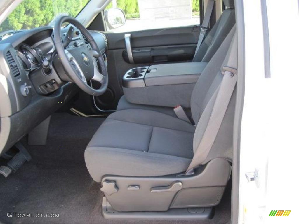 2009 Silverado 1500 LT Crew Cab 4x4 - Summit White / Ebony photo #3