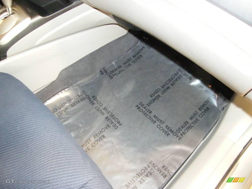 2009 Civic Hybrid Sedan - Alabaster Silver Metallic / Blue photo #28