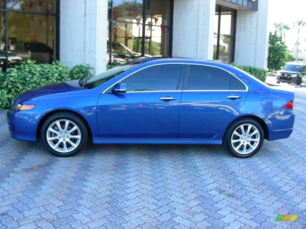 Arctic Blue Pearl 2006 Acura TSX Sedan Exterior Photo #24582595