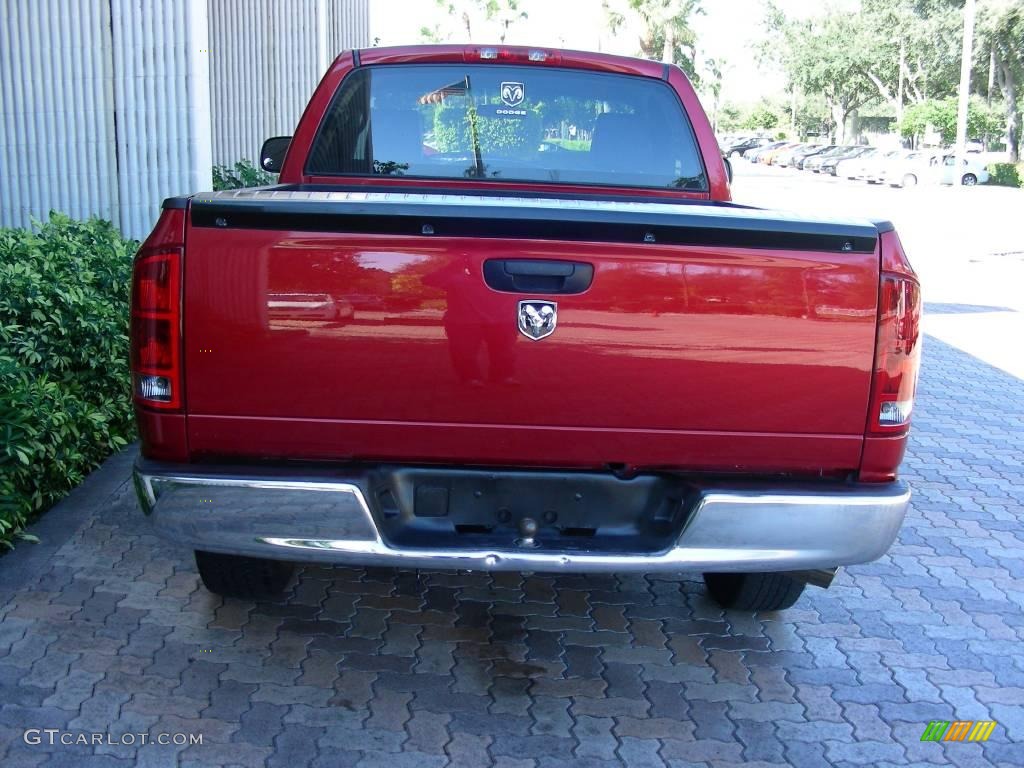 2006 Ram 1500 ST Regular Cab - Inferno Red Crystal Pearl / Medium Slate Gray photo #8