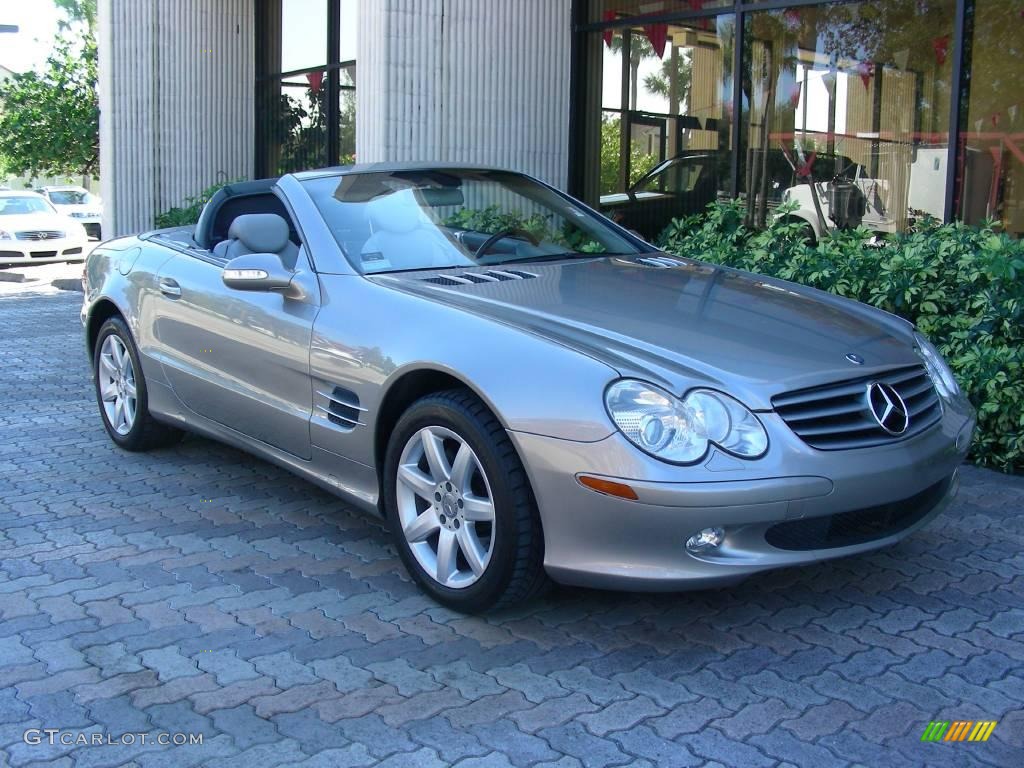 Brilliant Silver Metallic Mercedes-Benz SL