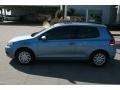 2010 Shark Blue Metallic Volkswagen Golf 2 Door  photo #4