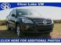 Deep Black Metallic - Tiguan Wolfsburg Edition Photo No. 1