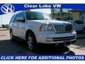 2005 Oxford White Lincoln Navigator Luxury  photo #1