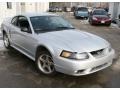 2001 Silver Metallic Ford Mustang Cobra Coupe  photo #3