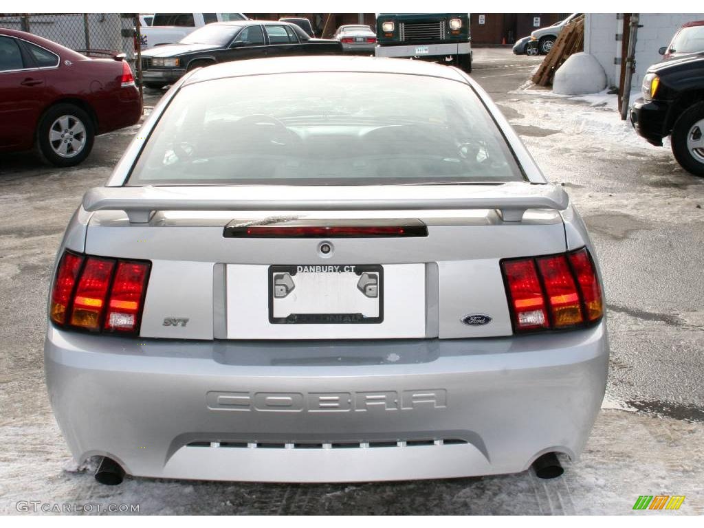 2001 Mustang Cobra Coupe - Silver Metallic / Dark Charcoal photo #6