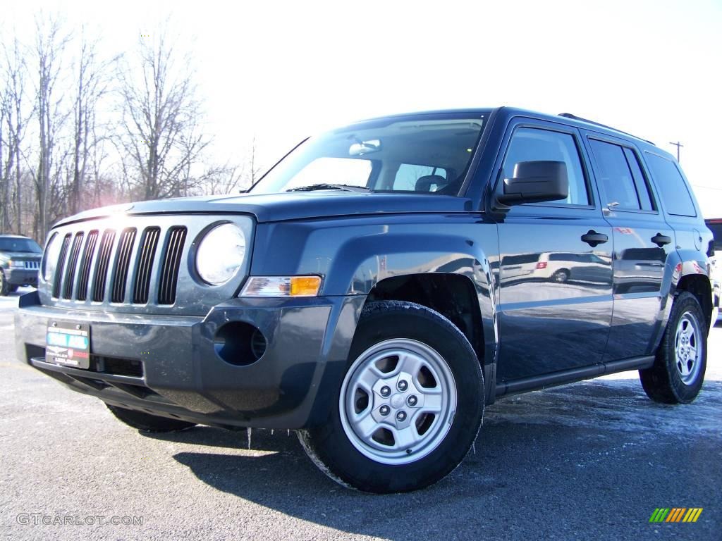 2007 Patriot Sport 4x4 - Steel Blue Metallic / Pastel Slate Gray photo #5