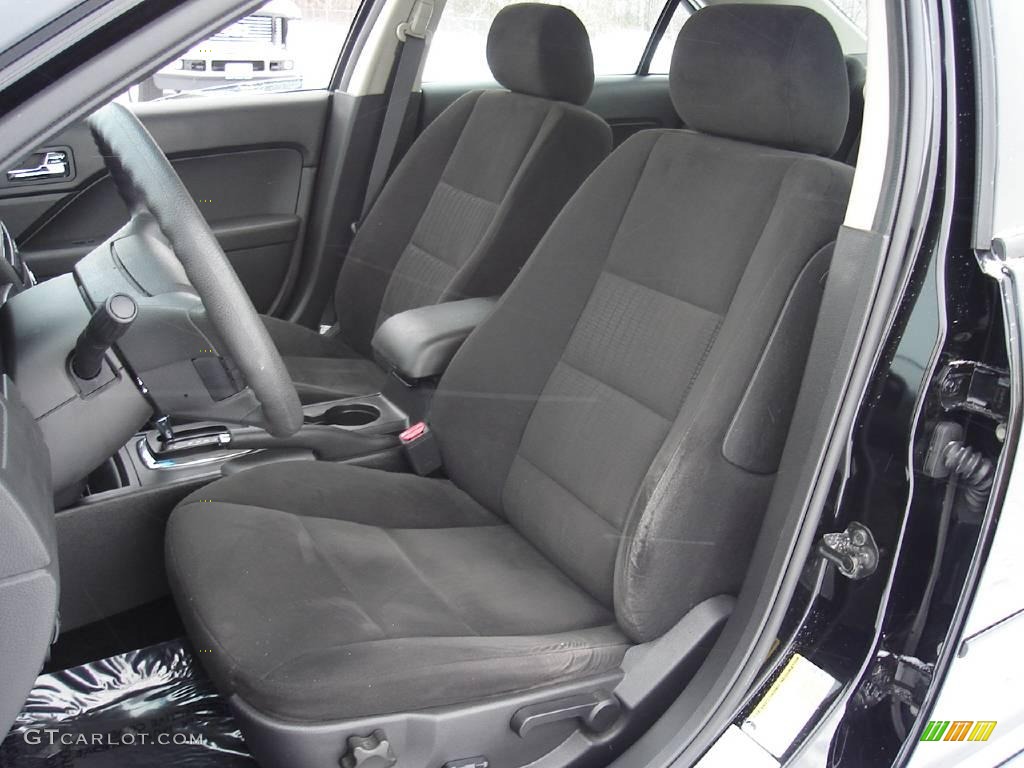 2008 Fusion SE - Black Ebony / Charcoal Black photo #12