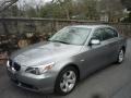 2007 Silver Grey Metallic BMW 5 Series 530i Sedan  photo #4