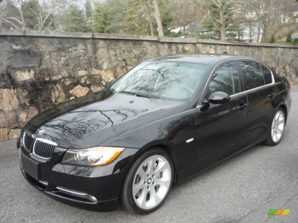 2007 3 Series 335i Sedan - Jet Black / Black photo #4