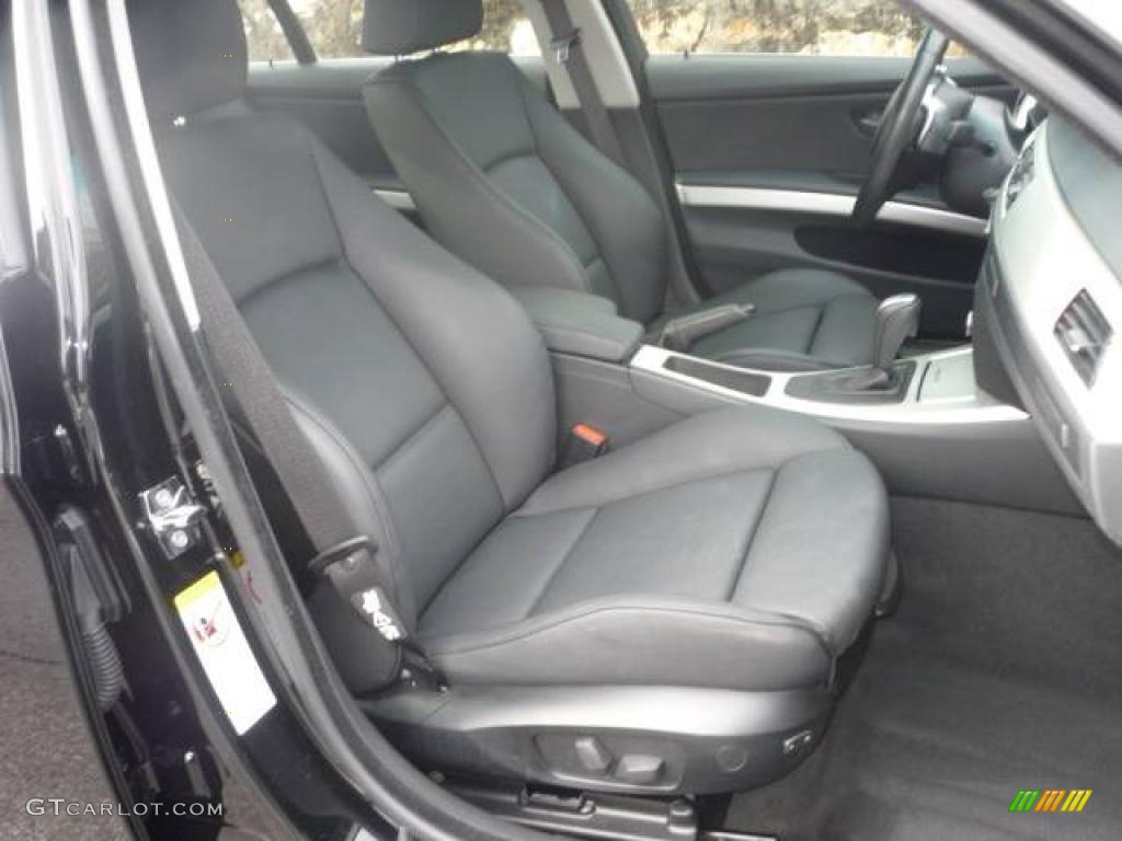 2007 3 Series 335i Sedan - Jet Black / Black photo #19