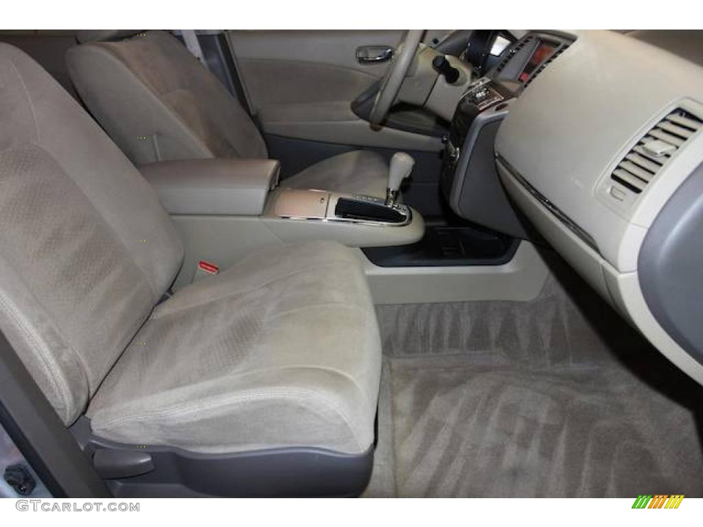 2009 Murano S - Brilliant Silver Metallic / Beige photo #6
