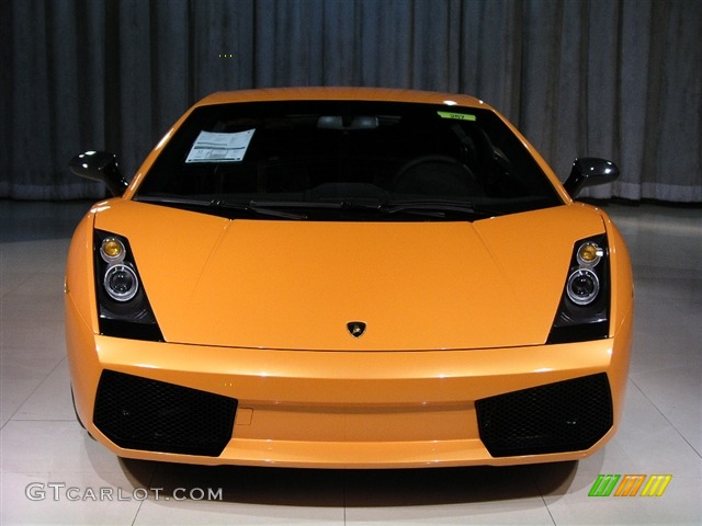 2008 Gallardo Superleggera - Arancio Borealis / Black photo #4