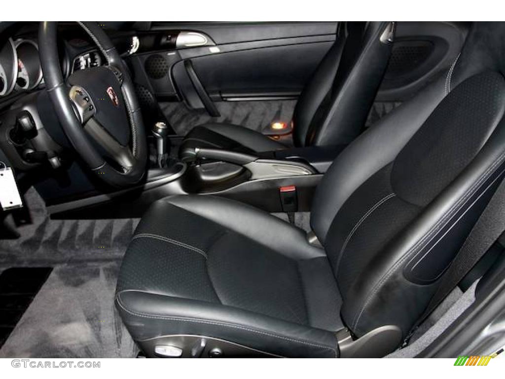 2007 911 Carrera 4S Coupe - Meteor Grey Metallic / Black photo #23