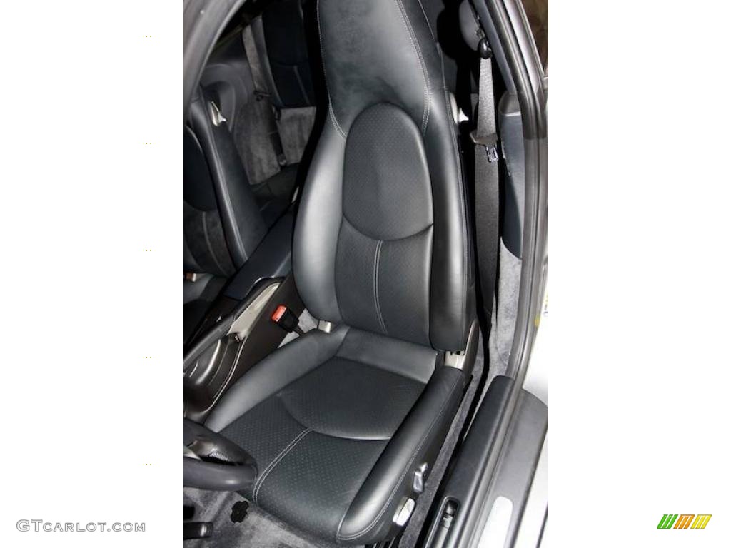 2007 911 Carrera 4S Coupe - Meteor Grey Metallic / Black photo #24