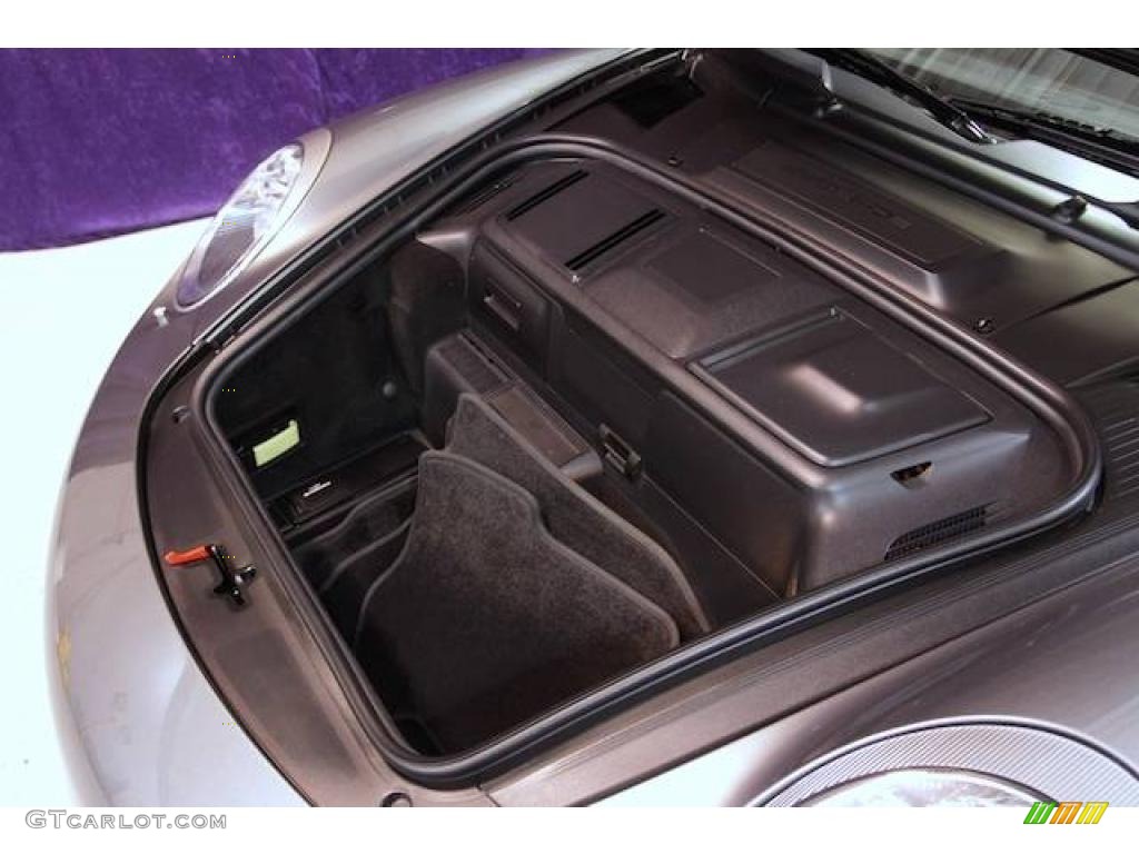 2007 911 Carrera 4S Coupe - Meteor Grey Metallic / Black photo #40