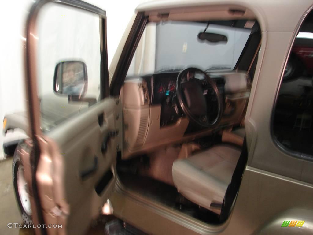2004 Wrangler Sahara 4x4 - Light Khaki Metallic / Khaki photo #4