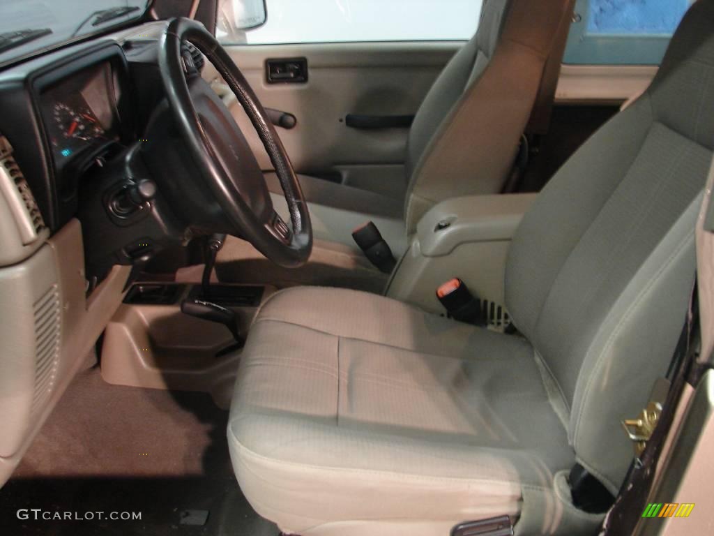 2004 Wrangler Sahara 4x4 - Light Khaki Metallic / Khaki photo #5