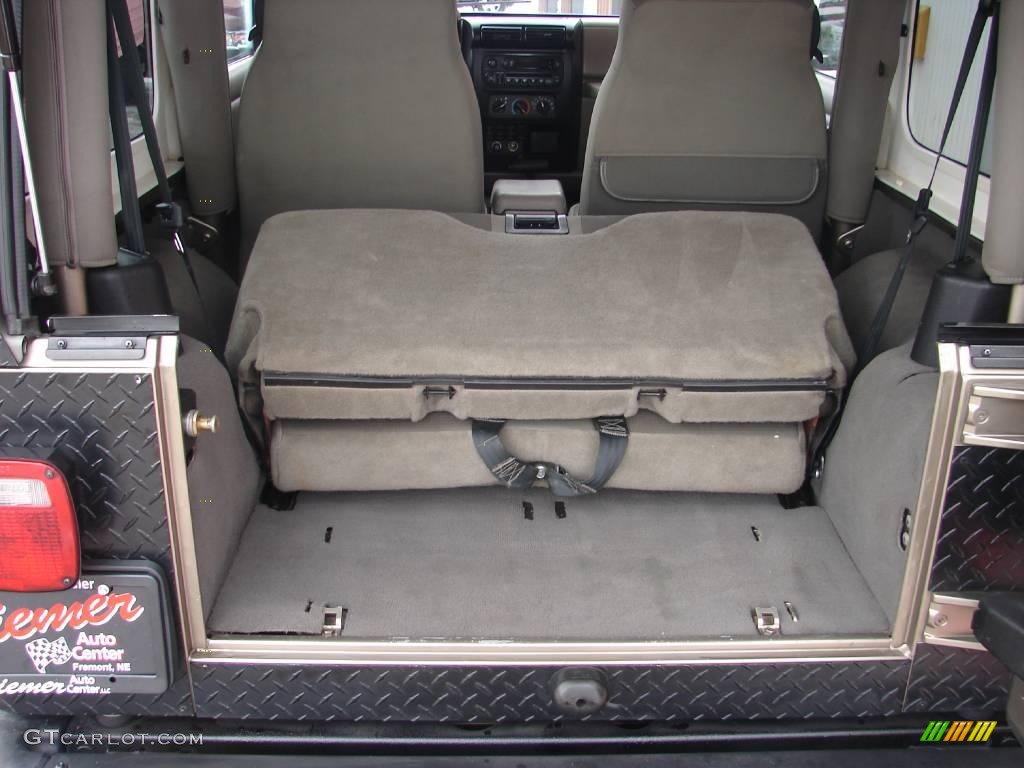 2004 Wrangler Sahara 4x4 - Light Khaki Metallic / Khaki photo #21