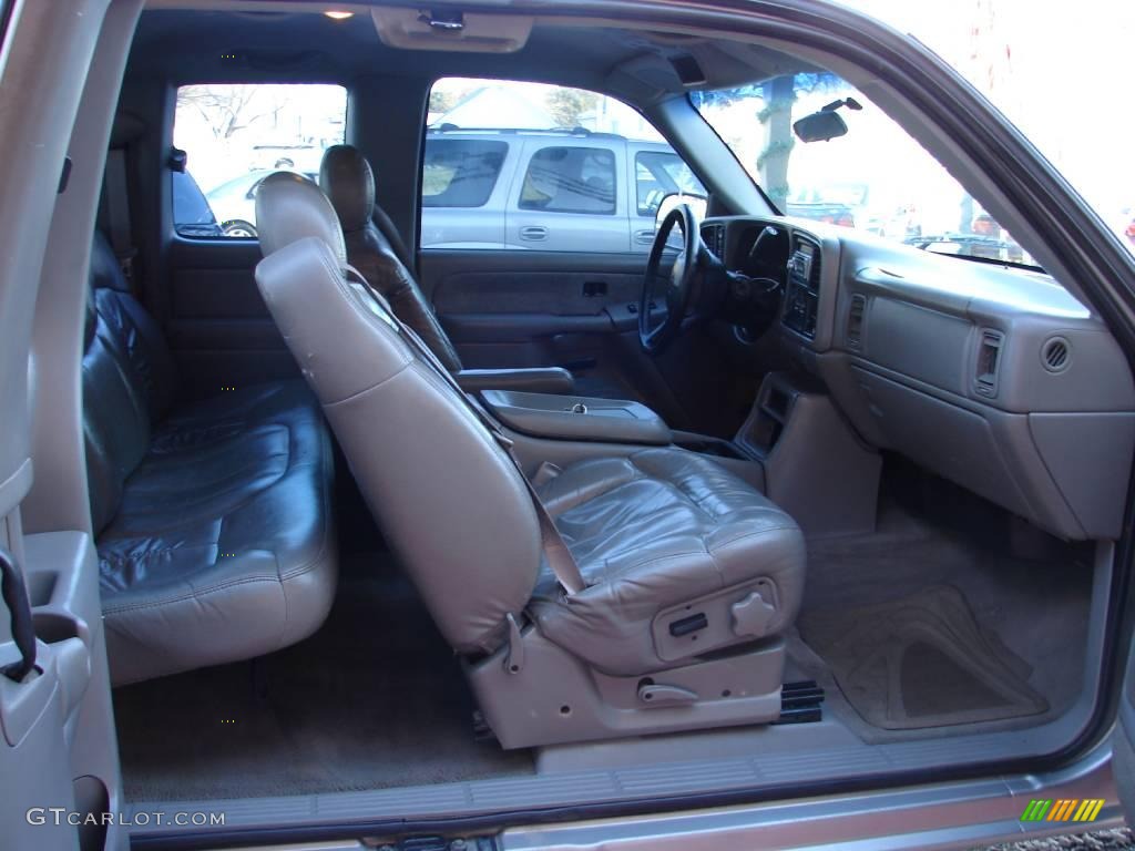 1999 Silverado 1500 LT Extended Cab 4x4 - Light Pewter Metallic / Medium Oak photo #3