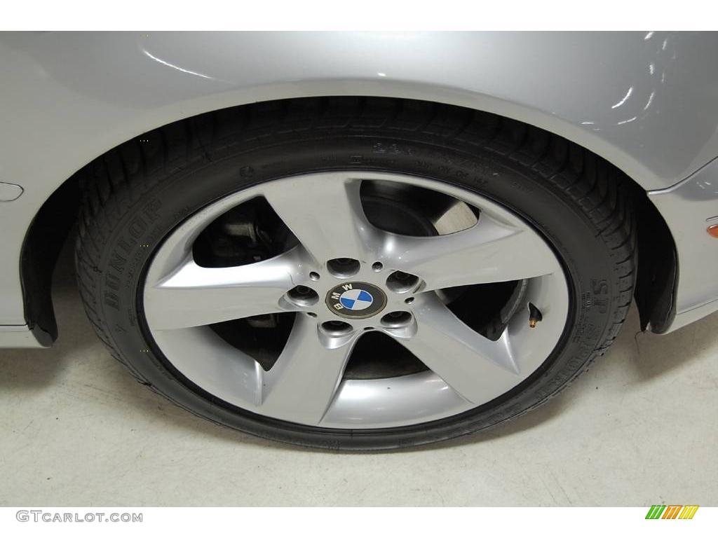 2006 3 Series 325i Coupe - Titanium Silver Metallic / Black photo #3