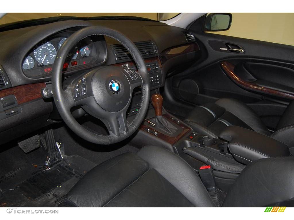 2006 3 Series 325i Coupe - Titanium Silver Metallic / Black photo #18