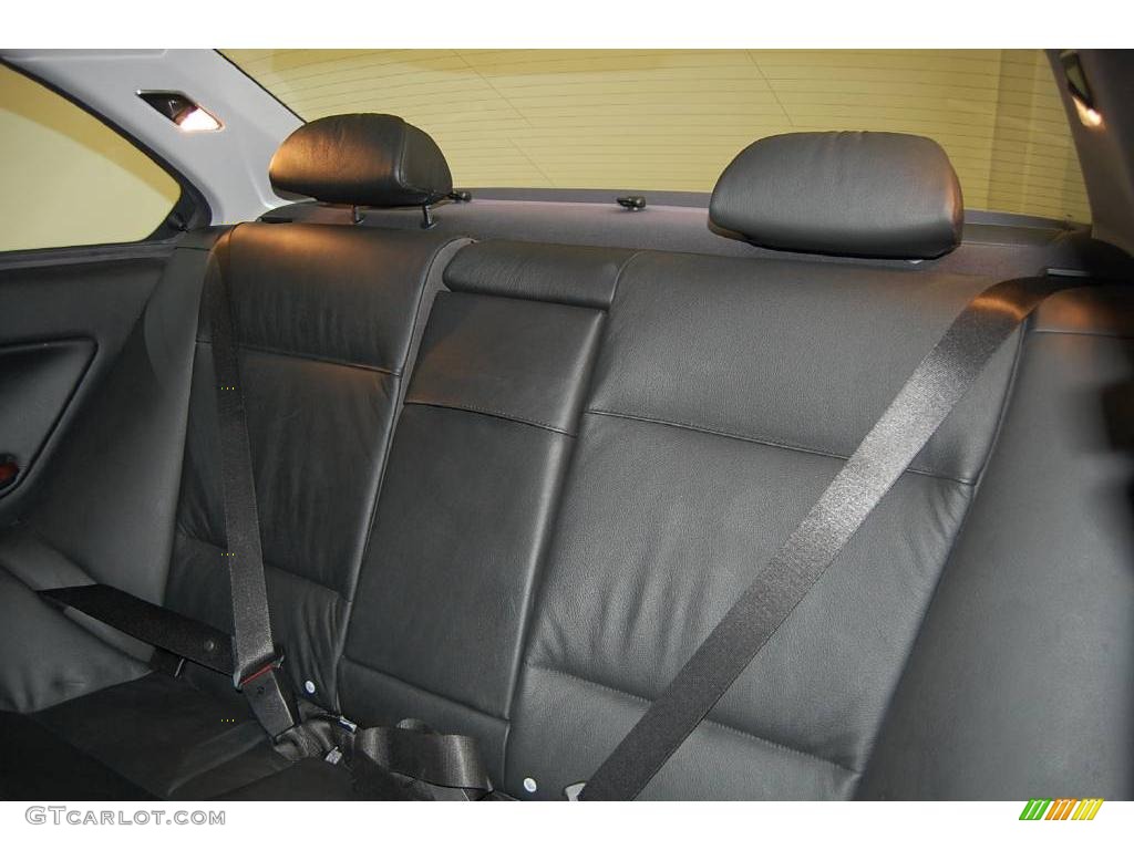 2006 3 Series 325i Coupe - Titanium Silver Metallic / Black photo #24