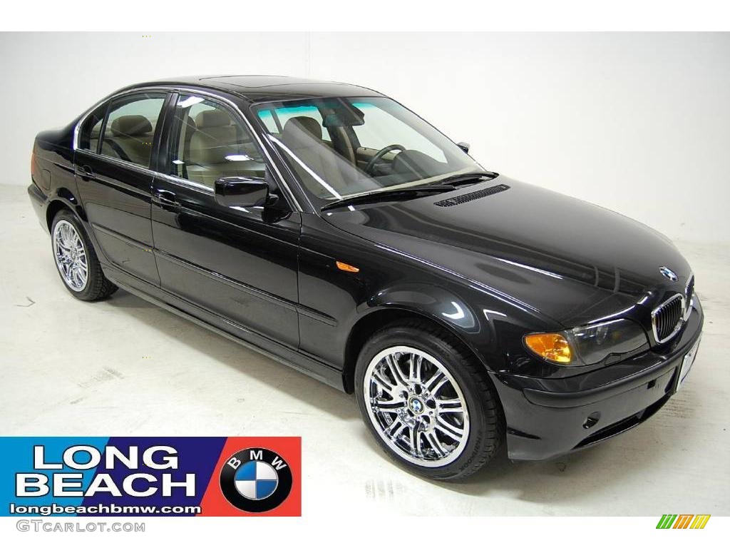 Jet Black BMW 3 Series