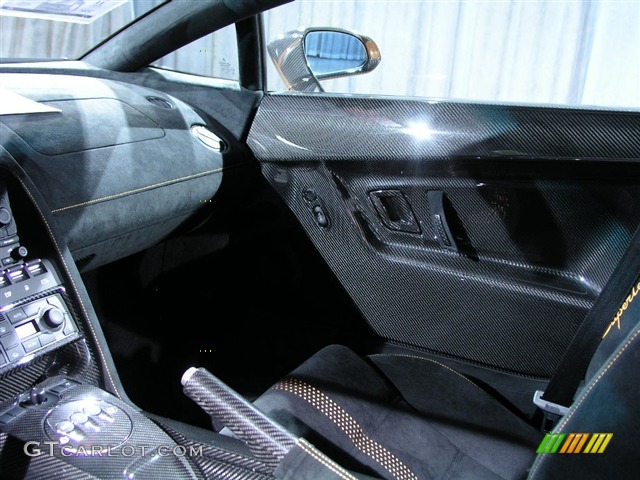 Black Interior 2008 Lamborghini Gallardo Superleggera Photo #245993