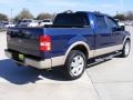2008 Dark Blue Pearl Metallic Ford F150 Lariat SuperCrew  photo #3