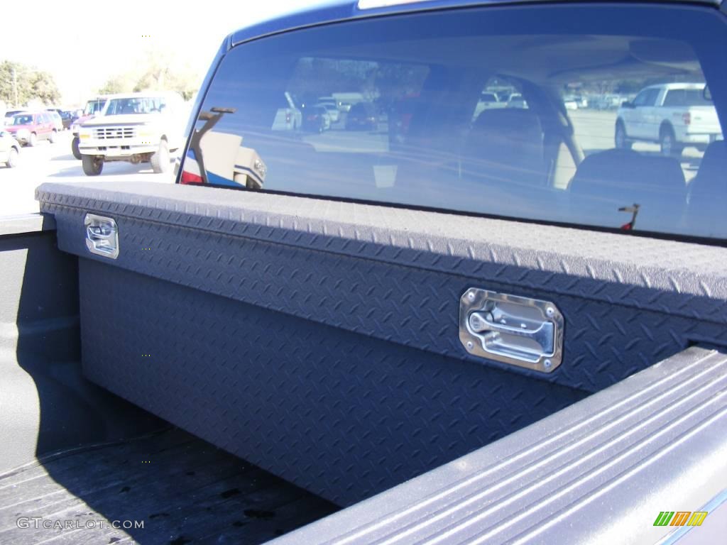 2008 F150 Lariat SuperCrew - Dark Blue Pearl Metallic / Tan photo #22
