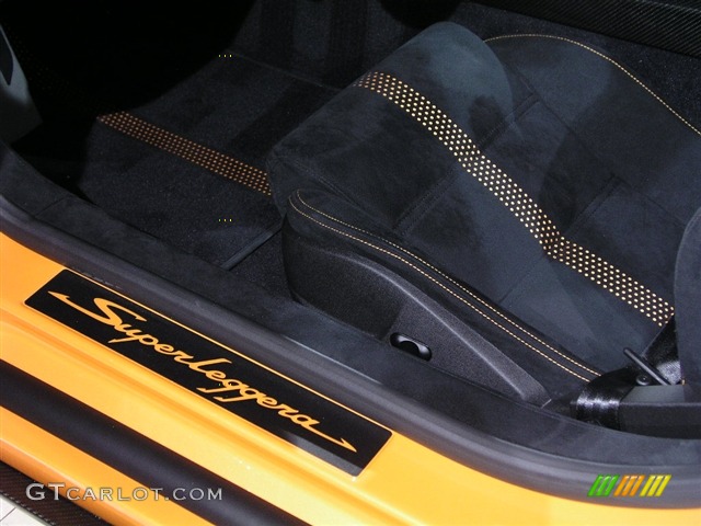 Black Interior 2008 Lamborghini Gallardo Superleggera Photo #246000