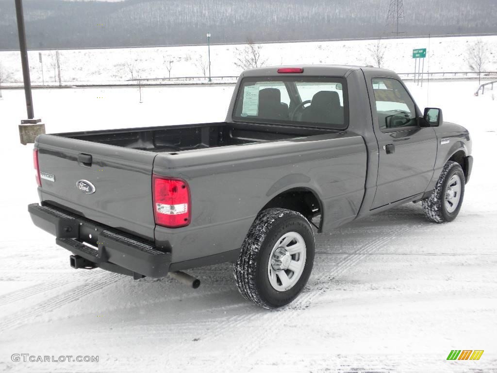 2009 Ranger XL Regular Cab - Dark Shadow Grey Metallic / Medium Dark Flint photo #9