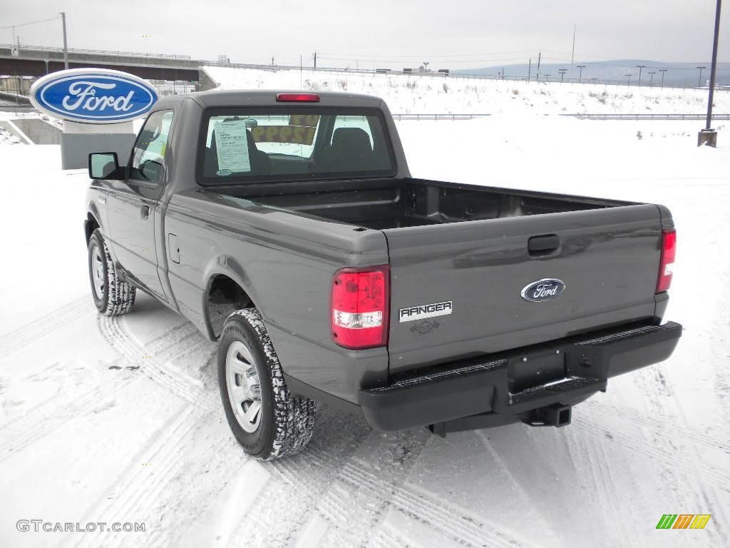 2009 Ranger XL Regular Cab - Dark Shadow Grey Metallic / Medium Dark Flint photo #12