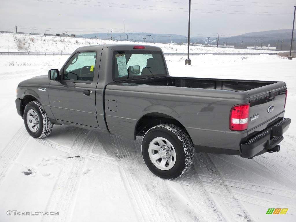 2009 Ranger XL Regular Cab - Dark Shadow Grey Metallic / Medium Dark Flint photo #13