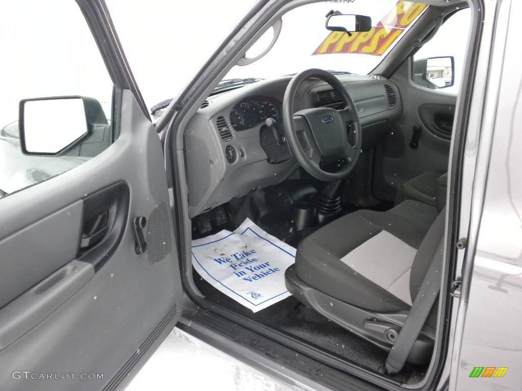 2009 Ranger XL Regular Cab - Dark Shadow Grey Metallic / Medium Dark Flint photo #14