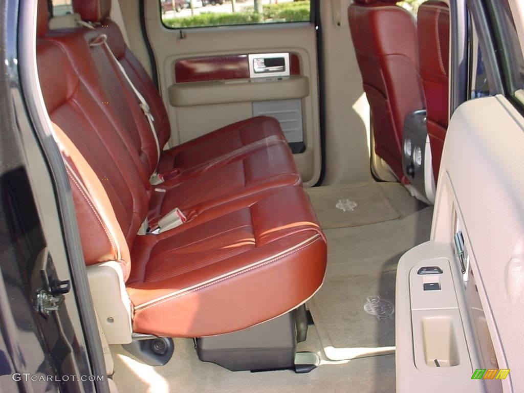 2010 F150 King Ranch SuperCrew - Tuxedo Black / Chapparal Leather photo #13