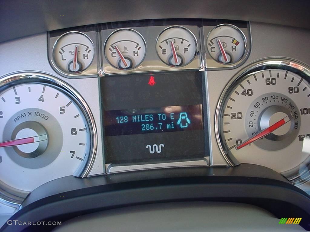 2010 F150 King Ranch SuperCrew - Tuxedo Black / Chapparal Leather photo #20