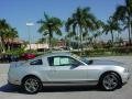 2010 Brilliant Silver Metallic Ford Mustang V6 Premium Coupe  photo #2