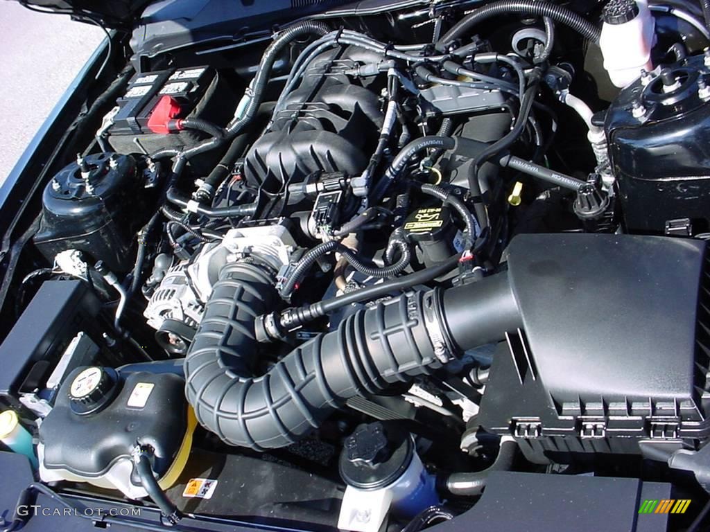 2010 Mustang V6 Coupe - Black / Charcoal Black photo #15