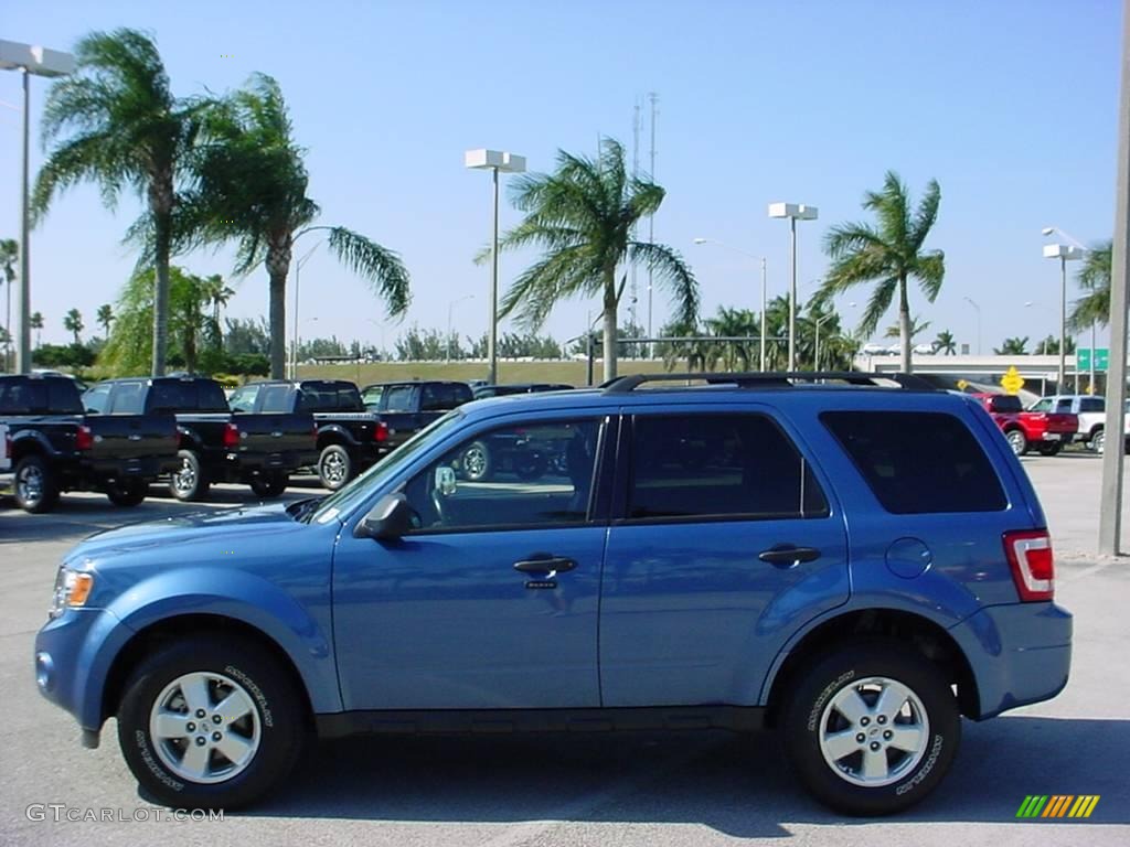 2009 Escape XLT V6 4WD - Sport Blue Metallic / Charcoal photo #7