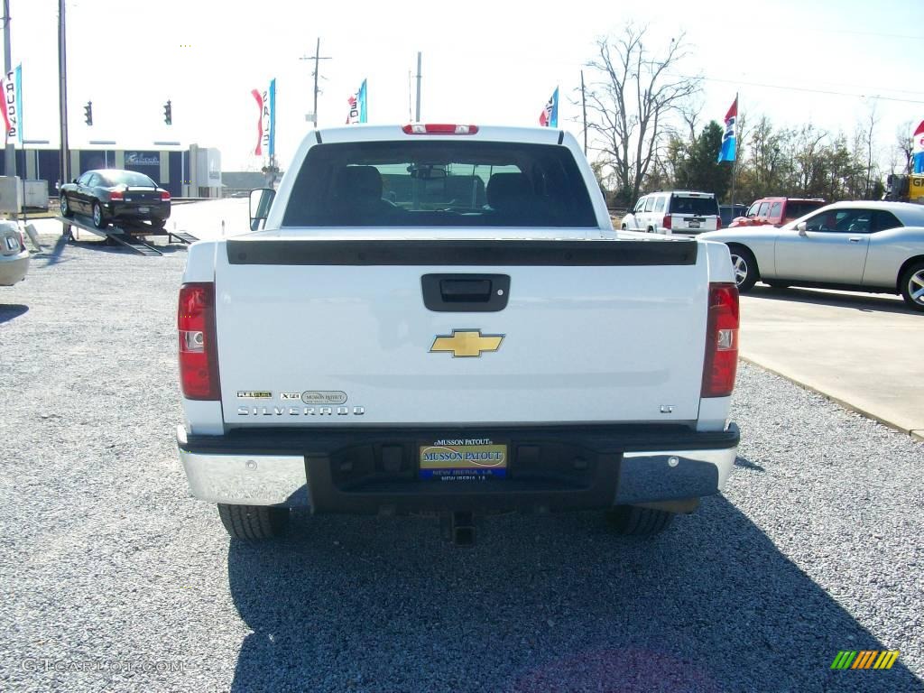 2009 Silverado 1500 LT XFE Crew Cab - Summit White / Light Cashmere photo #4