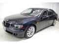 2007 Monaco Blue Metallic BMW 7 Series 750Li Sedan  photo #13