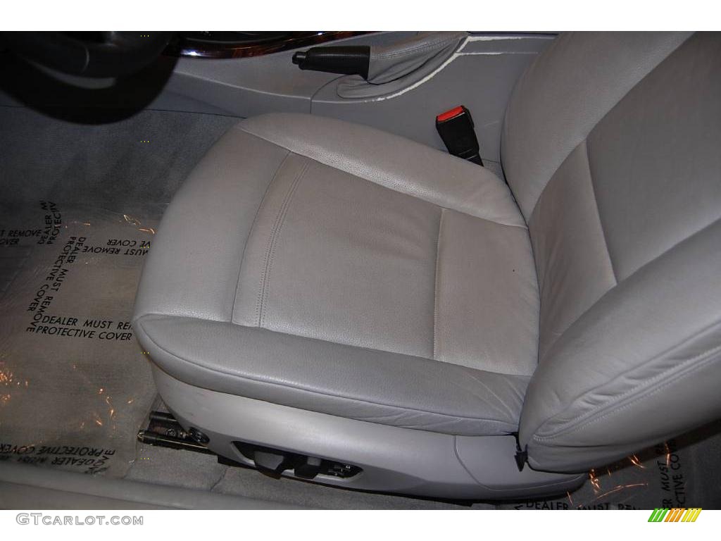 2007 3 Series 328i Coupe - Monaco Blue Metallic / Grey photo #21