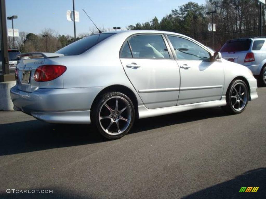 2007 Corolla S - Silver Streak Mica / Dark Charcoal photo #5