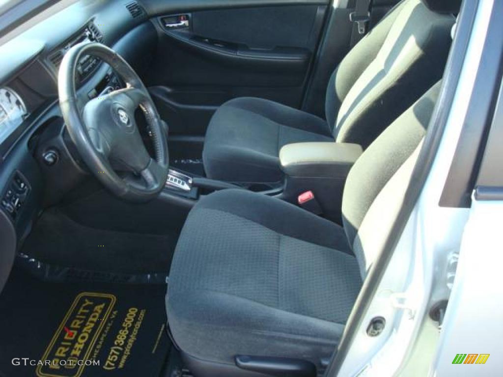 2007 Corolla S - Silver Streak Mica / Dark Charcoal photo #9